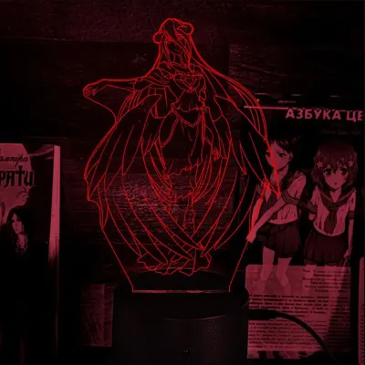 Світильник-нічник Bioworld Overlord Manga Albedo USB Різнокольоровий (28071) Світильник-нічник Bioworld Overlord Manga Albedo USB Різнокольоровий (28071)