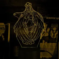 Світильник-нічник Bioworld Overlord Manga Albedo USB Різнокольоровий (28071) Світильник-нічник Bioworld Overlord Manga Albedo USB Різнокольоровий (28071)
