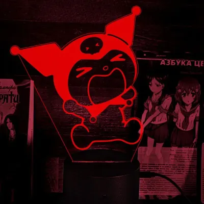 Світильник-нічник Bioworld Kuromi USB Різнокольоровий (28068) Світильник-нічник Bioworld Kuromi USB Різнокольоровий (28068)