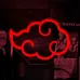 Светильник-ночник Bioworld Знак Акацуки Наруто USB Разноцветный (28066)