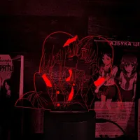 Светильник-ночник Bioworld Zero Two Hiro USB Разноцветный (28058)