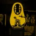 Светильник-ночник Bioworld Spirited Away No Face USB Разноцветный (28057)