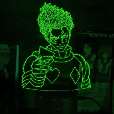 Светильник-ночник Bioworld Hunter x Hunter USB Разноцветный (28053)