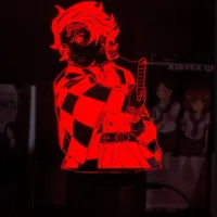 Светильник-ночник Bioworld Танджиро Камадо Demon Slayer USB Разноцветный (28048)