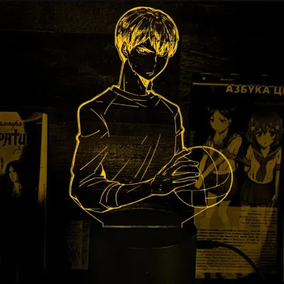 Світильник-нічник Bioworld Haikyu Волейбол Тобіо Кагеяма USB Різнокольоровий (28024)