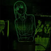 Світильник-нічник Bioworld Пауер Chainsaw Man USB Різнокольоровий (28015)