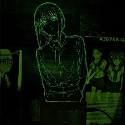 Світильник-нічник Bioworld Пауер Chainsaw Man USB Різнокольоровий (28015)