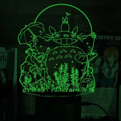 Світильник-нічник Bioworld Tonari no Totoro USB Різнокольоровий (28001)