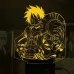 Світильник-нічник Bioworld Monkey D. Luffy One Piece USB Різнокольоровий (28000)