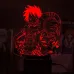Світильник-нічник Bioworld Monkey D. Luffy One Piece USB Різнокольоровий (28000)