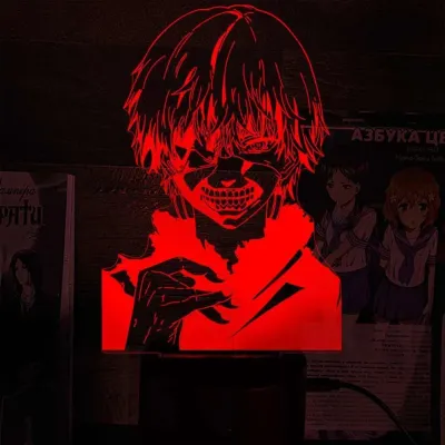 Світильник-нічник Bioworld Kaneki Ken Tokyo Ghoul USB Різнокольоровий (27999)