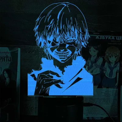 Світильник-нічник Bioworld Kaneki Ken Tokyo Ghoul USB Різнокольоровий (27999)