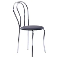 Стілець AMF Тюльпан 89x40x43 см Чорний (050153)