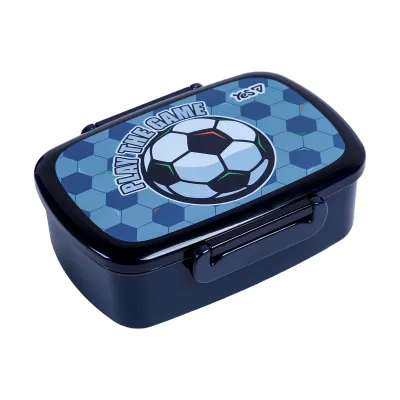 Контейнер YES Football 750 мл Темно-синий (708793)