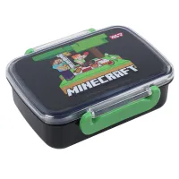 Контeйнер YES Minecraft 420 мл Чорний (708590) Контeйнер YES Minecraft 420 мл Чорний (708590)