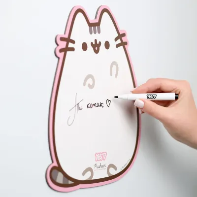 Дошка магнітна для маркерів YES Pusheen 23x26 см Різнокольоровий (708506) Дошка магнітна для маркерів YES Pusheen 23x26 см Різнокольоровий (708506)
