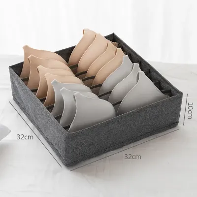 Органайзер для зберігання білизни ANbeauty 32х32х10 см Gray (AN0103649)