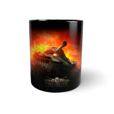 Кухоль Orca Гра World of Tanks 330 мл Чорний (0097)