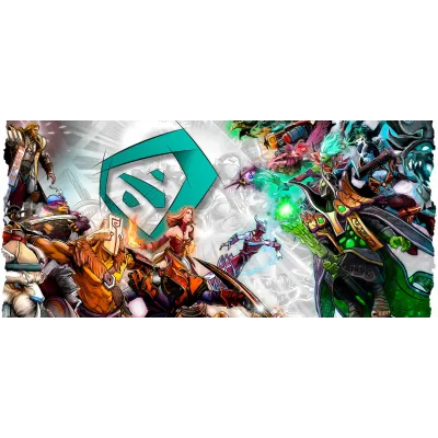 Кухоль Orca Гра Dota 2 330 мл Чорний (0343)