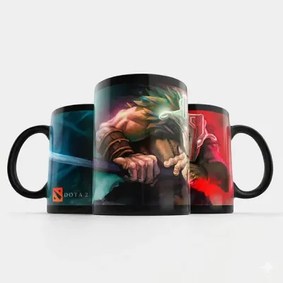 Кухоль Orca Гра Dota 2 Juggernaut 330 мл Чорний (0351) Кухоль Orca Гра Dota 2 Juggernaut 330 мл Чорний (0351)