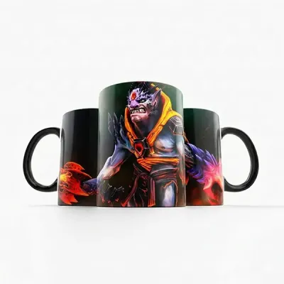 Кухоль Orca Гра Dota 2 Lion 330 мл Чорний (0361) Кухоль Orca Гра Dota 2 Lion 330 мл Чорний (0361)