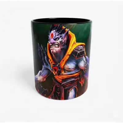 Кухоль Orca Гра Dota 2 Lion 330 мл Чорний (0361)