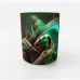 Кружка Orca Игра Dota 2 Necrophos 330 мл Черный (0364)