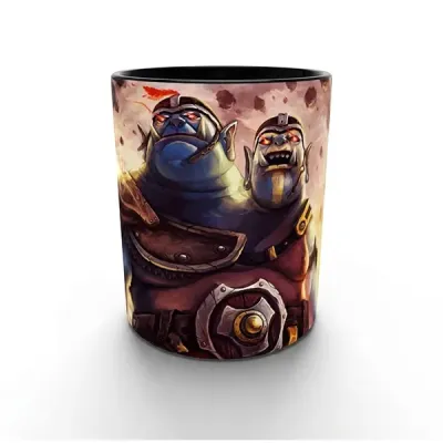 Кухоль Orca Гра Dota 2 Ogre Magi 330 мл Чорний (0365)