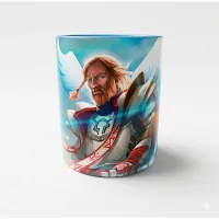 Кружка Orca Игра Dota 2 Omniknight 330 мл Голубой (0367)