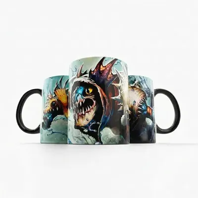 Кружка Orca Игра Dota 2 Slark 330 мл Черный (0372)