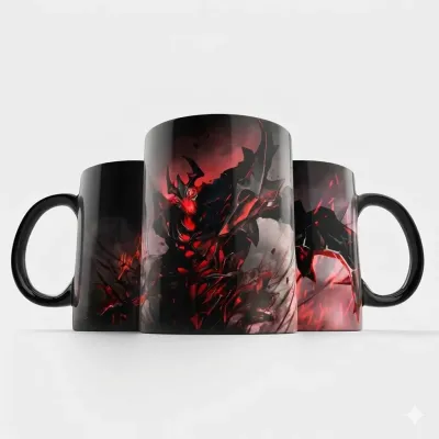 Кружка Orca Игра Dota 2 Shadow Fiend 330 мл Черный (0377)