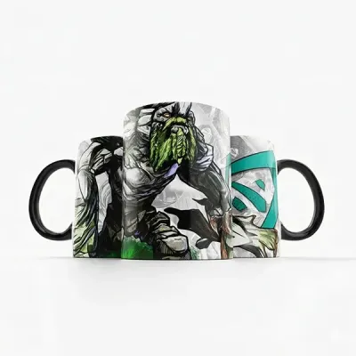 Кухоль Orca Гра Dota 2 Tiny 330 мл Чорний (0380)