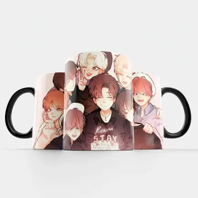 Кружка Orca K-pop Stray Kids 330 мл Черный (0776) Кружка Orca K-pop Stray Kids 330 мл Черный (0776)