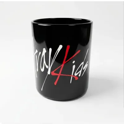 Кухоль Orca K-pop Stray Kids 330 мл Чорний (0778)