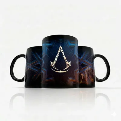 Кружка Orca Игра Assassin’s Creed Mirage 330 мл Черный (0791) Кружка Orca Игра Assassin’s Creed Mirage 330 мл Черный (0791)