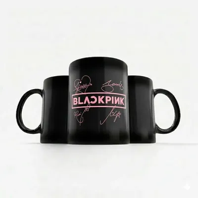 Кухоль Orca K-pop Blackpink 330 мл Чорний (0797)