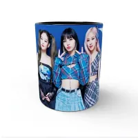 Кухоль Orca K-pop Blackpink 330 мл Чорний (0798)