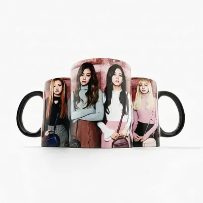 Кухоль Orca K-pop Blackpink 330 мл Чорний (0799) Кухоль Orca K-pop Blackpink 330 мл Чорний (0799)