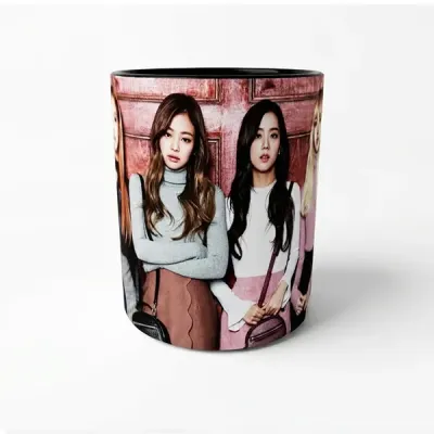 Кухоль Orca K-pop Blackpink 330 мл Чорний (0799)
