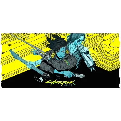 Кухоль Orca Гра Cyberpunk 2077 330 мл Чорний (0814)