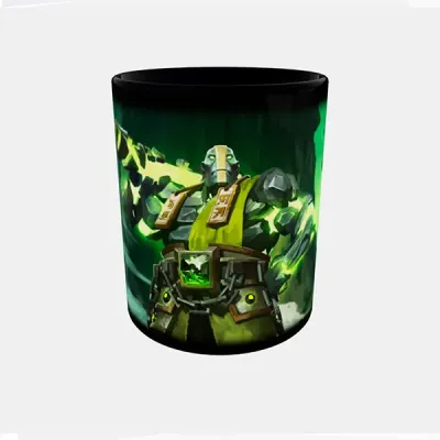 Кухоль Orca Гра Dota 2 Earth Spiritr 330 мл Чорний (1350)