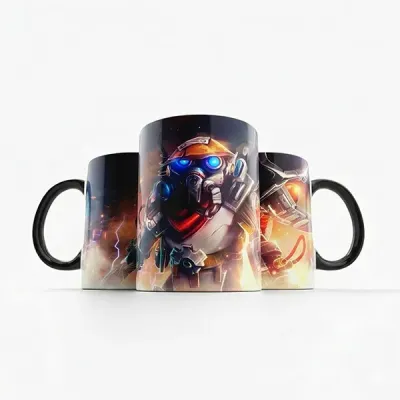 Кухоль Orca Гра Dota 2 Clockwerk 330 мл Чорний (1356) Кухоль Orca Гра Dota 2 Clockwerk 330 мл Чорний (1356)