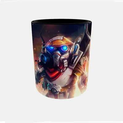 Кухоль Orca Гра Dota 2 Clockwerk 330 мл Чорний (1356)
