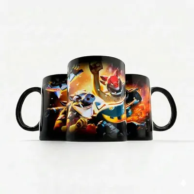 Кухоль Orca Dota 2 Techies 330 мл Чорний (1360) Кухоль Orca Dota 2 Techies 330 мл Чорний (1360)