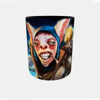 Кухоль Orca Dota 2 Meepo 330 мл Чорний (1361)