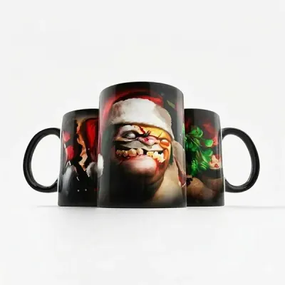 Кухоль Orca Dota 2 Pudge Happy New Year 330 мл Чорний (1367) Кухоль Orca Dota 2 Pudge Happy New Year 330 мл Чорний (1367)