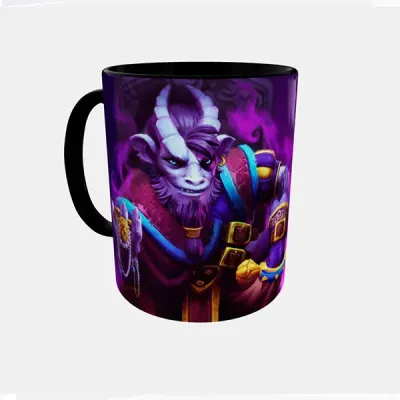 Кружка Orca Игра Dota 2 Riki 330 мл Черный (1372)