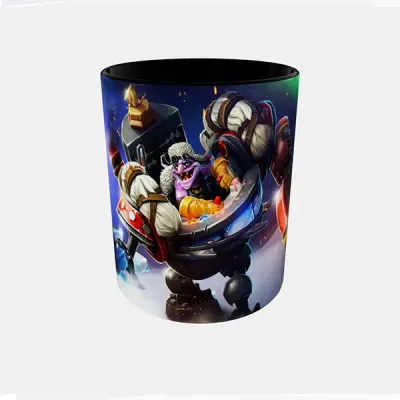 Кухоль Orca Гра Dota 2 Timbersaw 330 мл Чорний (1379)