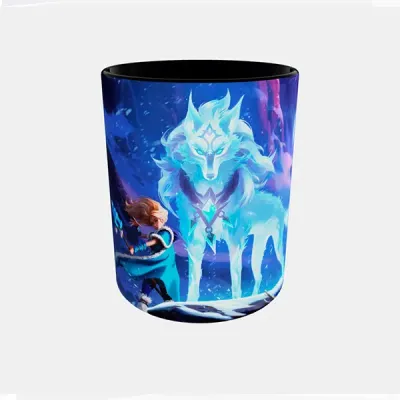 Кружка Orca Игра Dota 2 Crystal Maiden 330 мл Черный (1384)