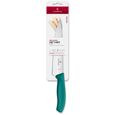 Шеф-нож Victorinox Swiss Classic 19 см Зеленый (6.8004.19C1B) Шеф-нож Victorinox Swiss Classic 19 см Зеленый (6.8004.19C1B)